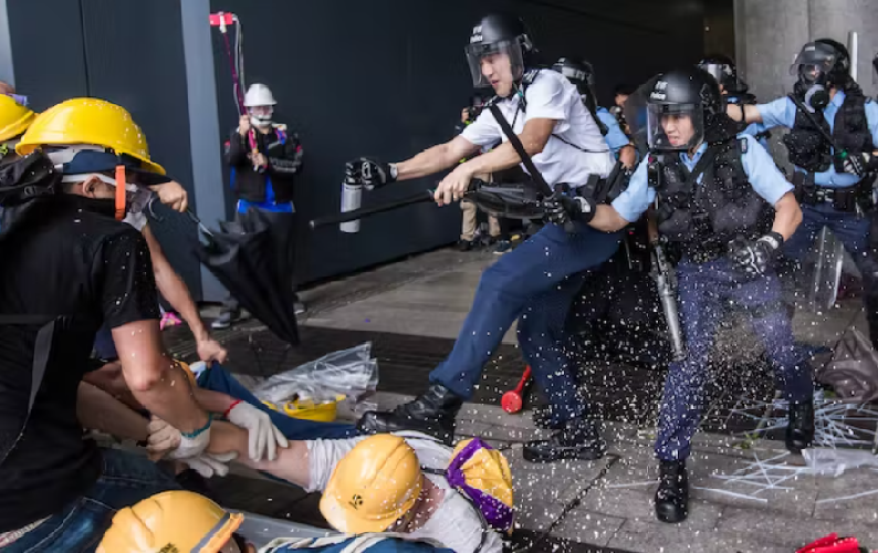 Protest Jimmy Lam