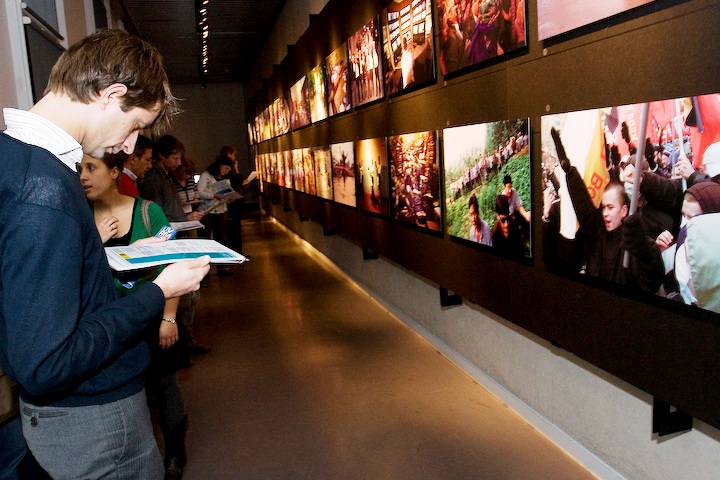 De foto-expositie